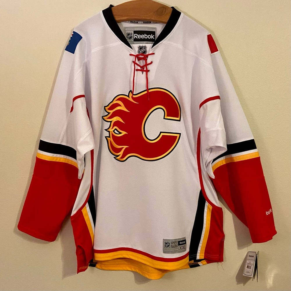 Calgary Flames NHL hockey jersey, Reebok, XXL, New!